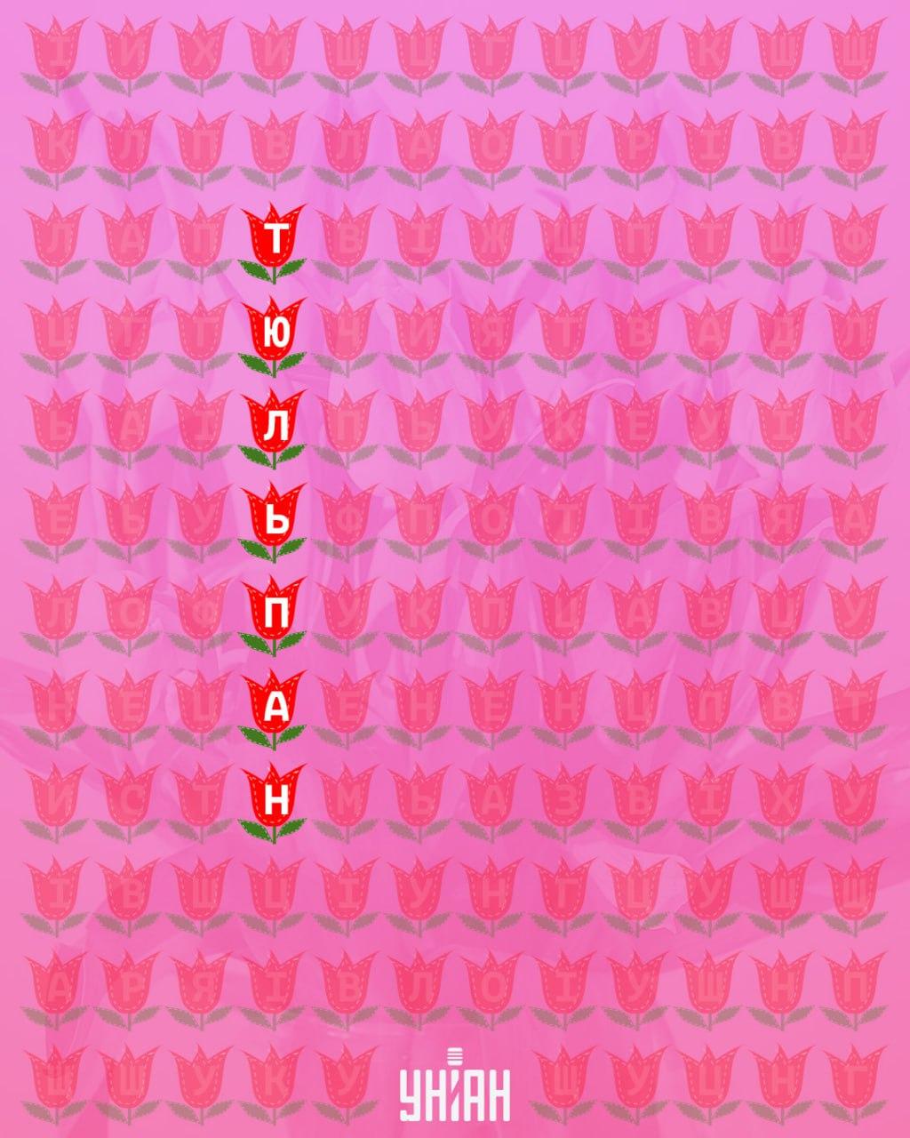 Riesci a trovare la parola 'tulipano' in 11 secondi: un'illusione ottica molto difficile