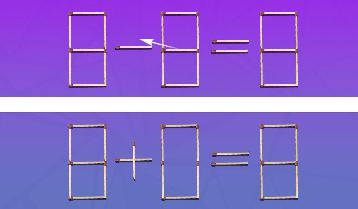 Qe fiammifero e dove spostarlo per rendere vera l'uglianza: un difficile test del QI