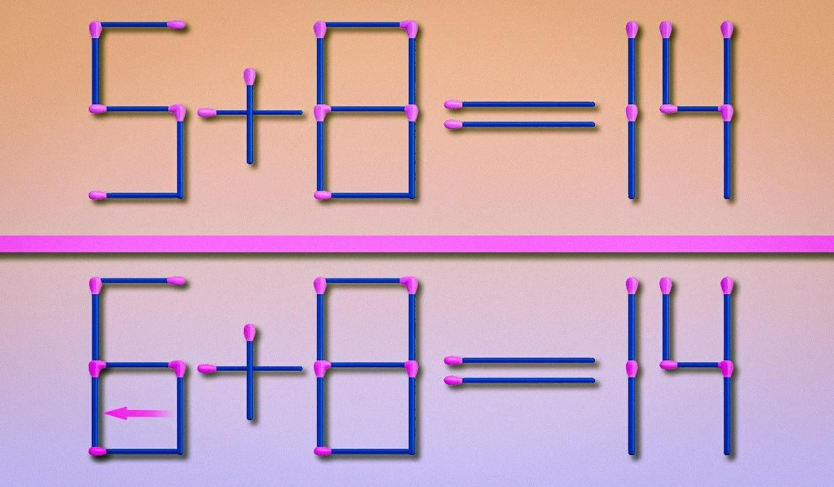 Dove è necessario aggiungere una corrispondenza per rendere corretta l'uglianza: un semplice test del QI