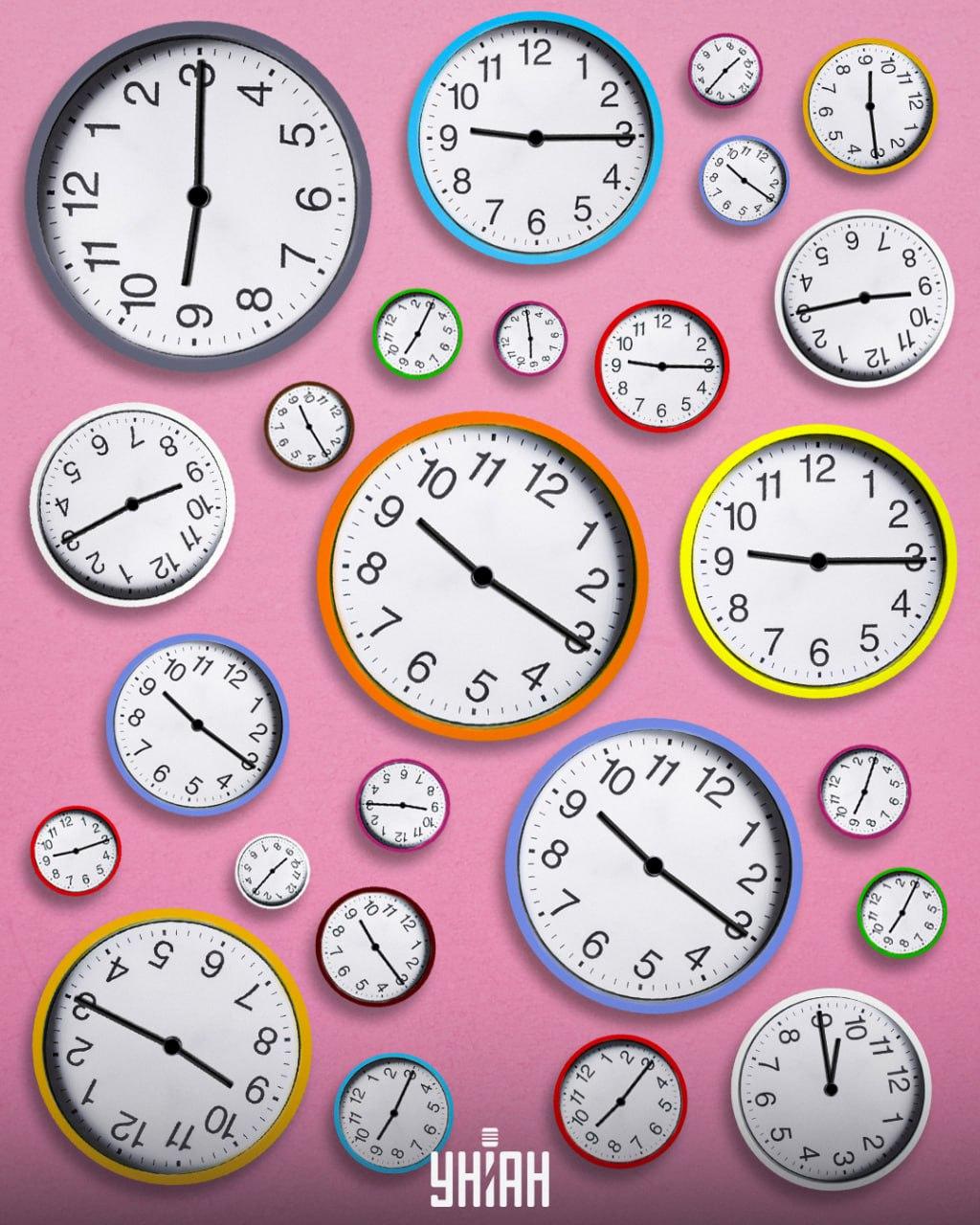 Dobbiamo trovare uno strano orologio / collage Moje