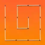 Bisogna spostare 3 fiammiferi per formare 2 qrati: un rompicapo